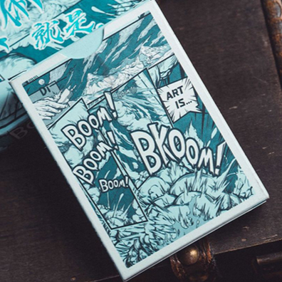 Boom (Blue) Playing Cards